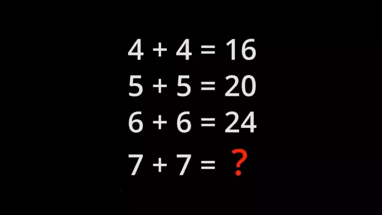 © Défi Mathématique : Êtes-vous prêt à défier votre logique en 5 secondes ?