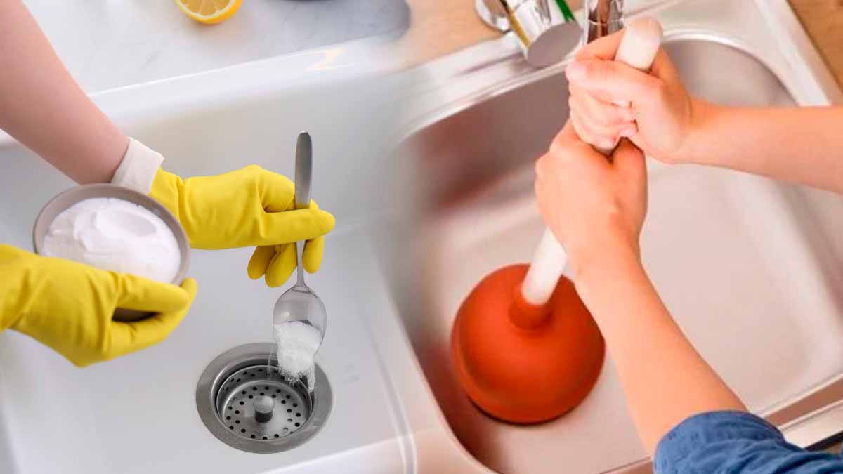 Ni vinaigre ni bicarbonate  la méthode pour déboucher votre évier en moins d’une minute