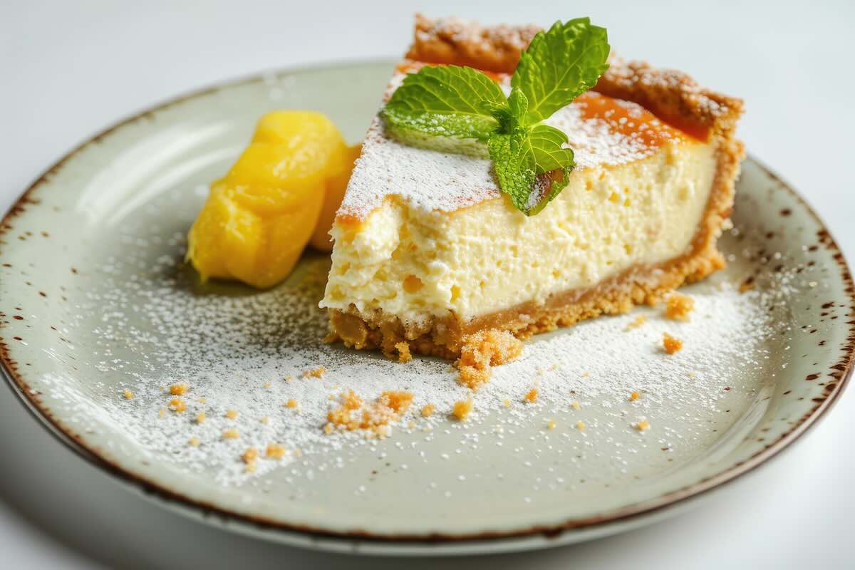 Le gâteau au fromage blanc :