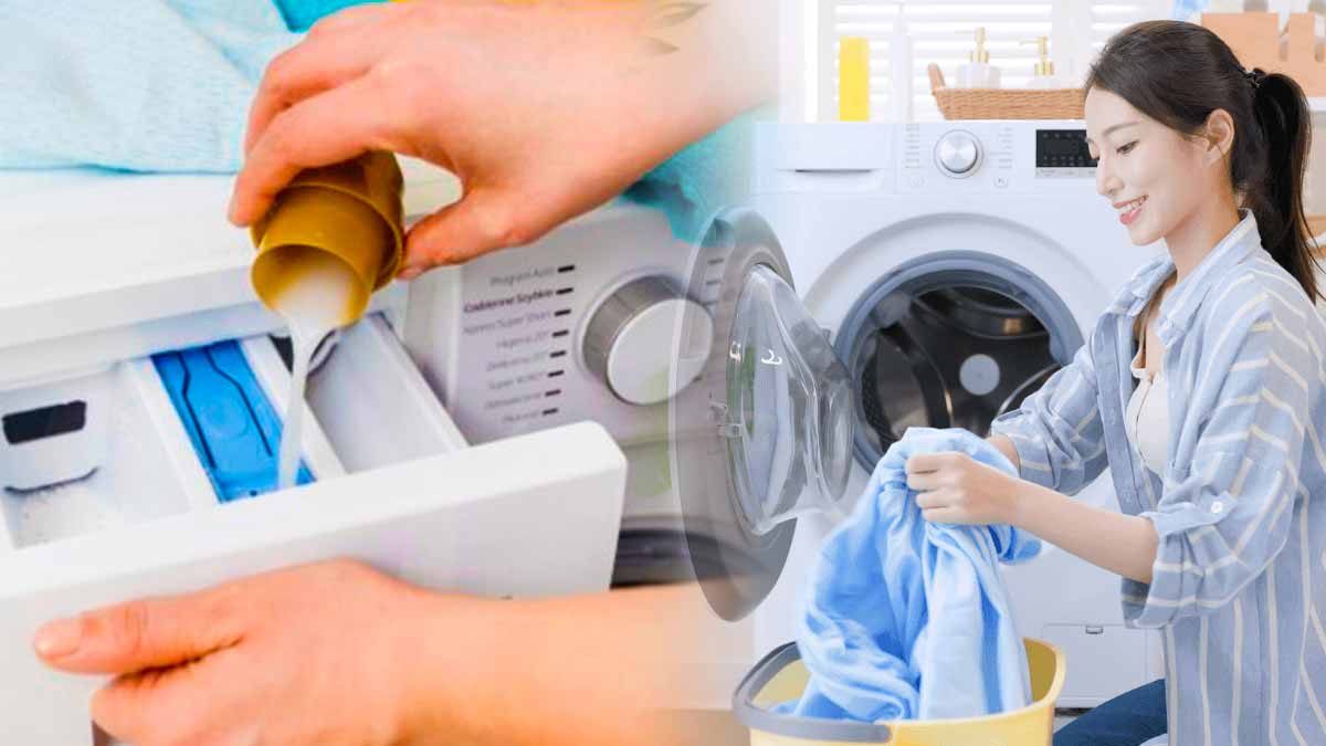 Machine à laver : Peu de personnes connaissent cette technique simple pour avoir un linge plus propre et plus doux
