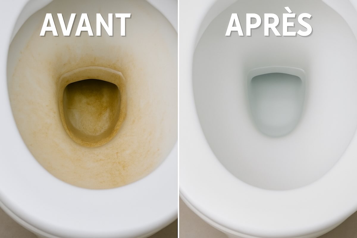 toilettes comme neuves