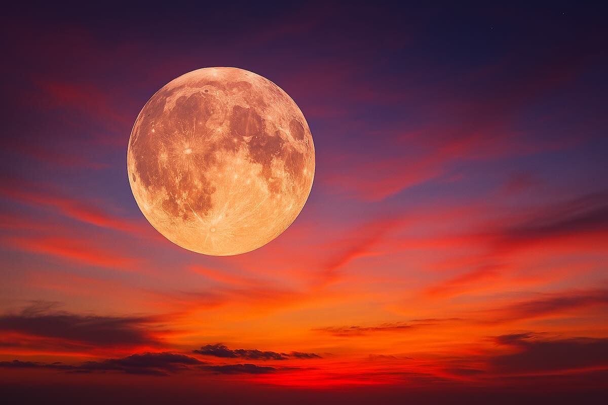 Une Pleine Lune Rose éclatante ce week-end