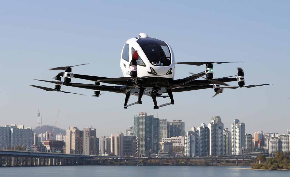 130 km/h, trajet de 25 minutes… Les taxis volants sans pilote ont reçu le feu vert pour prendre des passagers en Chine
