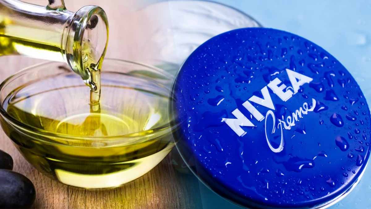 Crème Nivea et huile d’olive  l’astuce maison magique que de plus en plus de personnes utilisent