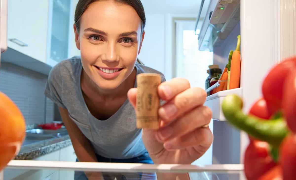 L’astuce de génie du bouchon de liège dans le frigo que de plus en plus de gens adorent
