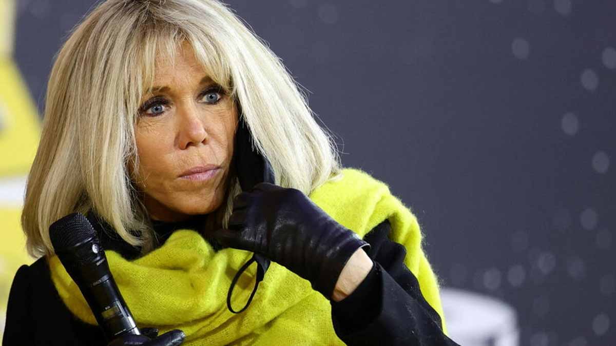 Brigitte Macron en deuil