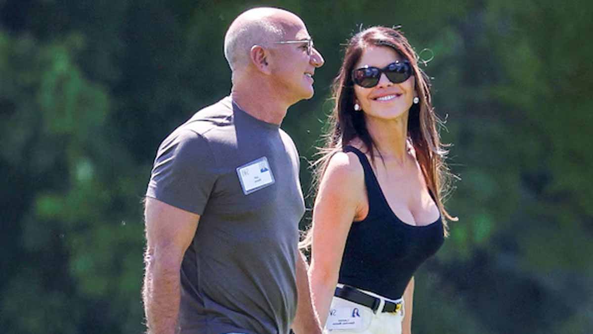 Lauren Sanchez et Jeff Bezos